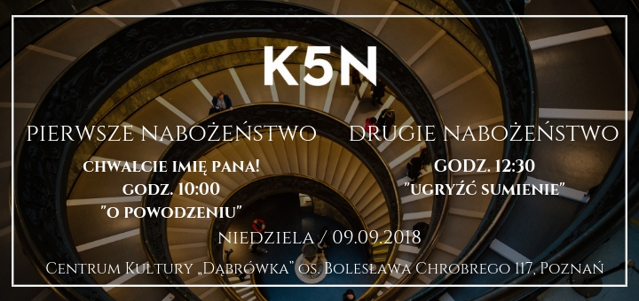 k5n nabożeństo 9.09 2018
